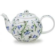 DUNOON Dunoon Wessex Dovedale Harebell Bellflower Teapot 1.2L Fine Bone China