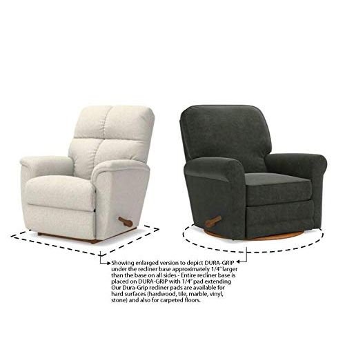  DURA-GRIP Non Slip Furniture Pad - RECLINERS - 3/8 Thick Keep Recliners in Place (25-30 Square)