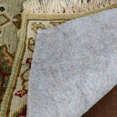  DURA-GRIP Ultra Plush Felt Rug Pad 3/8 Thick Eco-Friendly Cushion Made in USA Safe for Hardwood & All Floors (9 x 12 Rectangle)