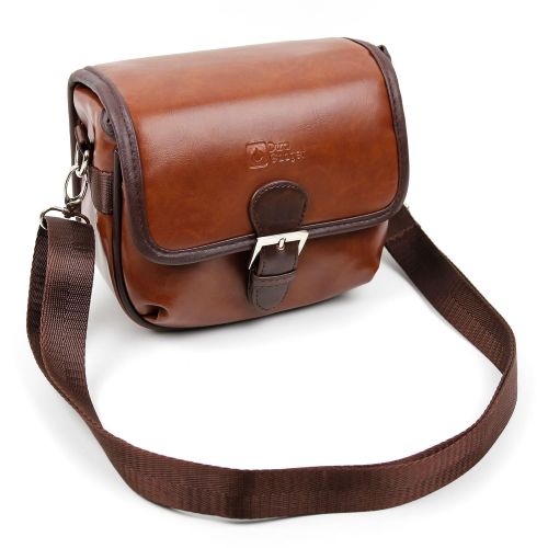  DURAGADGET KLEINE Tasche Retro Look fuer Rollei Actioncam 550 Touch | 372 | SI 360 | 630 | 625 | 610 | 530 | 525 | 510 | 426 | 416 | 420 | 410 | 400 | 300, Sportsline 80 und Add Eye Cam Action