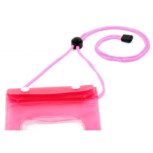  DURAGADGET Rosa Wasserdichte Brustbeutel-Tasche fuer WIMIUS Q6 | Q4 | Q3 | Q2 | L2 | A1 Action Kameras