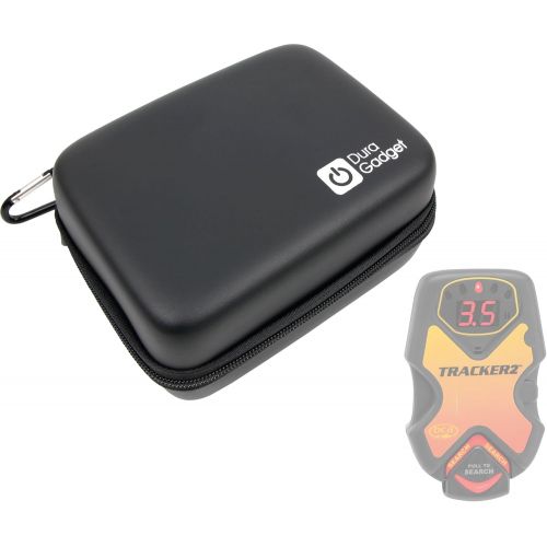  [아마존베스트]DURAGADGET Premium Quality Hard Shell EVA Box Case with Carabiner Clip & Twin Zips in Black for the BCA Tracker 2 (DVA) Avalanche Transceiver