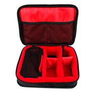 DURAGADGET Protective Black & Red EVA Storage Case - Compatible with The Logitech G Pro Gaming Mouse G603 G903 G300s G302 Daedalus Prime M185 Wireless Mouse M510 Advanced