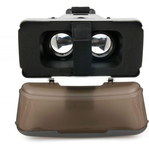  DURAGADGET Padded 3D Virtual Reality VR Headset Glasses for Sony Xperia XZ1, XZ1 Compact, XA1 Plus & XA2 Plus