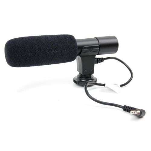  DURAGADGET Stereo SLR Camera Microphone for The Blackmagic Pocket Cinema Camera 4K