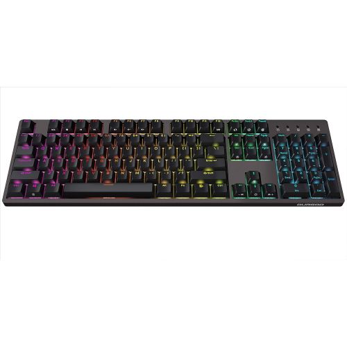  Durgod Taurus K310 Nebula Mechanical Gaming Keyboard - 104 Keys - Double Shot PBT - USB Type C [ RGB Backlit]