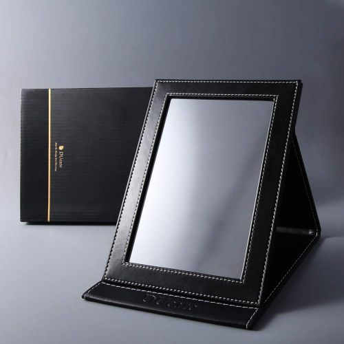  DUcare Makeup Desk Mirror Adjustable Portable Vanity Mirror Folding Lightweight Slim Cosmetic with...