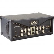 DV Mark},description:On the Little 40 II 40W tube-powered head, DV Mark added an onboard pedal circuit (on channel two), featuring more controls than a simple pedal, with a complet