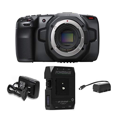  DVESTORE Blackmagic Design Pocket Cinema Camera 6K with Core SWX Powerbase Edge Battery Bundle