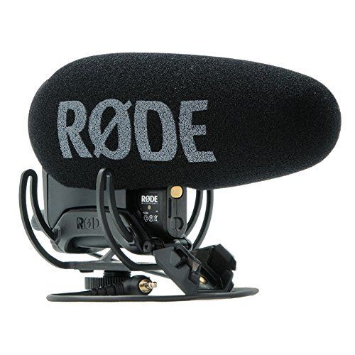  DVESTORE RODE VideoMic Pro+ wRycote Studio Boom Kit - VMPR+, Boom Stand, Adapter, 25 Cable, and Rycote Mini Windjammer for Rode Videomic Pro+