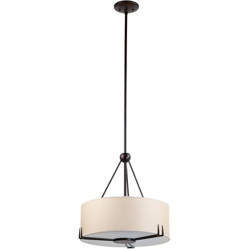  DVI DVP9120BN 2 Light Geometry Adjustable Large Pendant