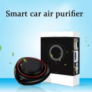 DW&HX Black Ionizer Car Air Purifier, Car air freshener, Ionizer, Ionic air Purifier|Removes Pollen, Smoke, Bad Smell and Odors - Ideal for Automobile or rv and car Gift-Black 1881