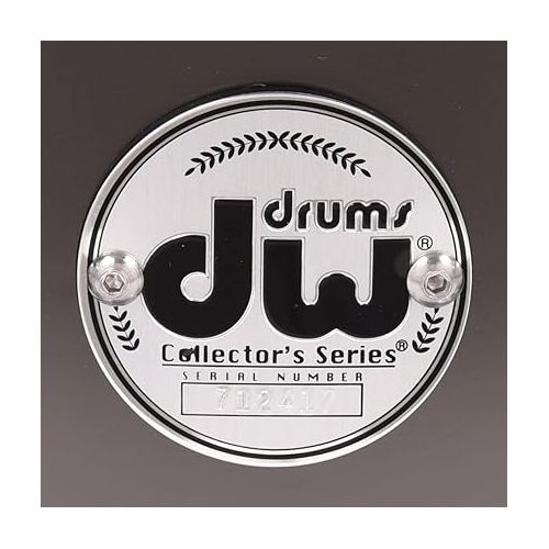  DW Collector's Series Metal Snare Drum - 5.5 x 14 inch - Satin Black Over Brass