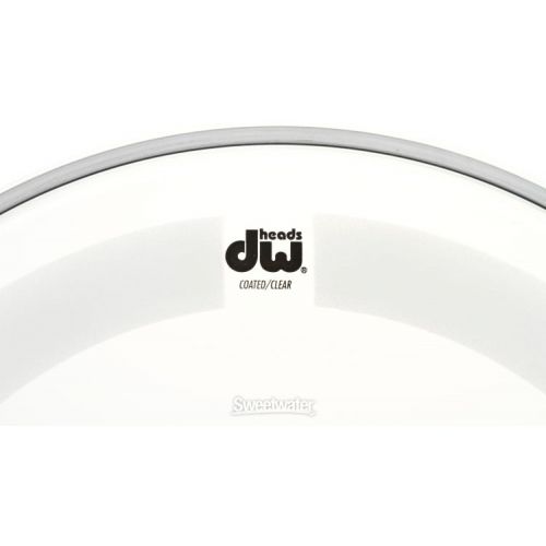  DW Coated/Clear Drumhead - 10 inch