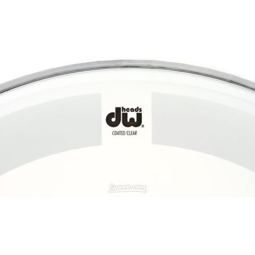  DW Coated/Clear Drumhead - 14 inch