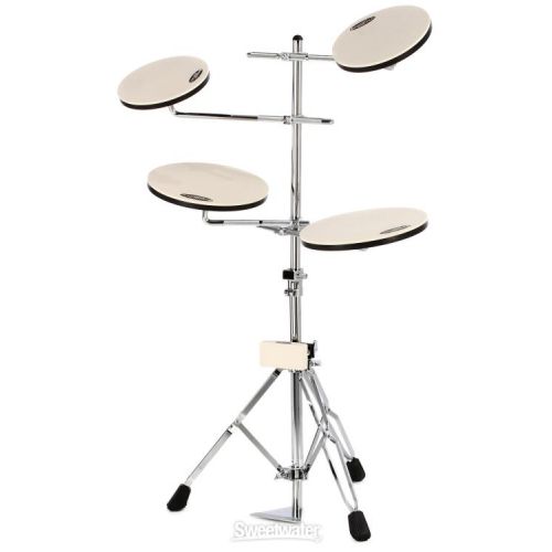  DW DWCPPADTS5 Go Anywhere Practice Pad Set with Stand