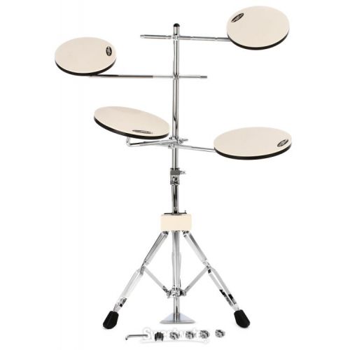  DW DWCPPADTS5 Go Anywhere Practice Pad Set with Stand