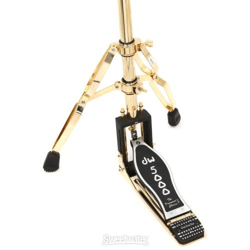  DW DWCP5500TD 5000 Series Heavy-duty Hi-hat Stand - 2-leg, Gold Finish