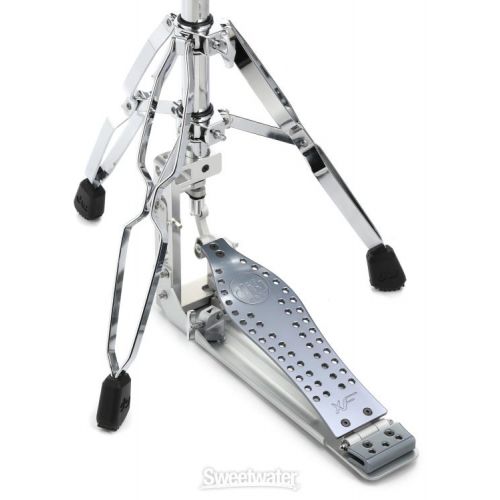  DW DWCPMDDHH3XF MDD Machined Direct Drive Hi-hat Stand with Extended Footboard - Polished - 3-leg