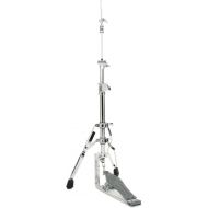 DW DWCPMDDHH2XF MDD Machined Direct Drive Hi-hat Stand with Extended Footboard - Polished - 2-leg