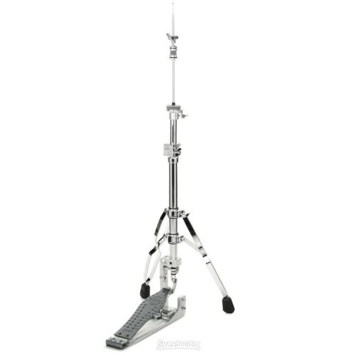  DW DWCPMDDHH2XF MDD Machined Direct Drive Hi-hat Stand with Extended Footboard - Polished - 2-leg