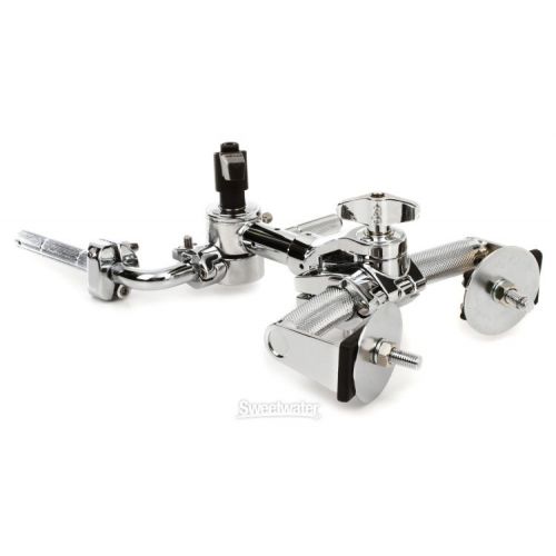  DW Vintage-style Single-tom Rail Mount Assembly - Chrome Demo