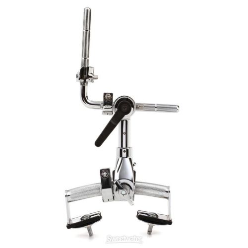  DW Vintage-style Single-tom Rail Mount Assembly - Chrome