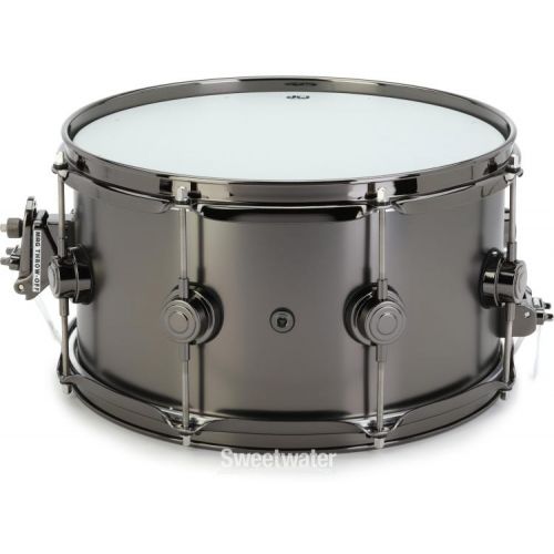  DW DRVD713SBOBBN Collector's Snare Drum - 7 x 13 inch - Satin Black