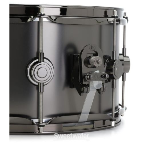  DW DRVD713SBOBBN Collector's Snare Drum - 7 x 13 inch - Satin Black