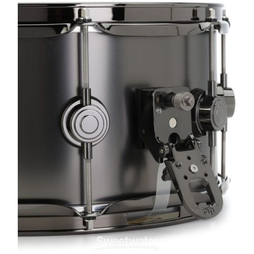  DW DRVD713SBOBBN Collector's Snare Drum - 7 x 13 inch - Satin Black