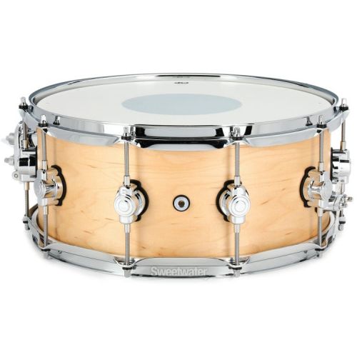  DW Design Series Snare Drum - 6 x 14-inch - Natural Satin