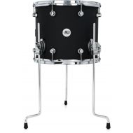 DW Design Series Floor Tom - 12 x 14 inch - Black Satin