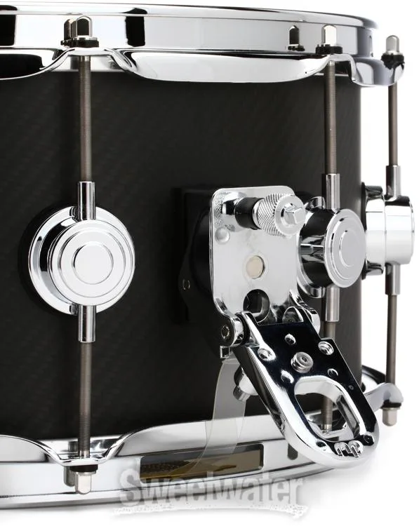  DW Carbon Fiber Snare Drum - 6.5 x 14-inch - Chrome Hardware