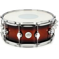 DW Design Series Snare Drum - 6 x 14-inch - Tobacco Burst