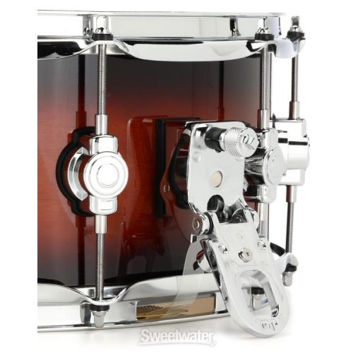  DW Design Series Snare Drum - 6 x 14-inch - Tobacco Burst