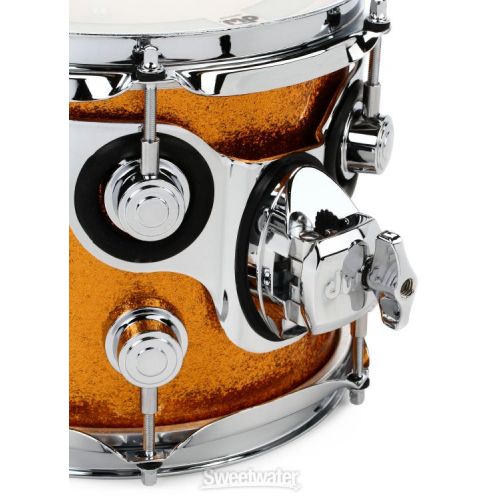  DW Performance Series Mounted Tom - 7 x 8 inch - Gold Sparkle FinishPly