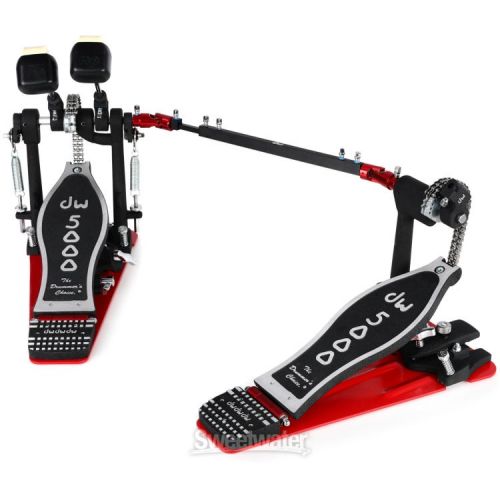  DW DWCP5002TDL3 5000 Series Turbo Double Bass Drum Pedal - Left-Handed