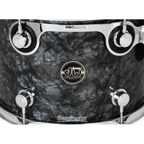  DW Performance Series Mounted Tom - 9 x 13 inch - Black Diamond FinishPly Demo