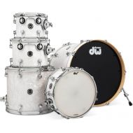 DW DWe 5-piece Shell Pack - White Marine Pearl FinishPly