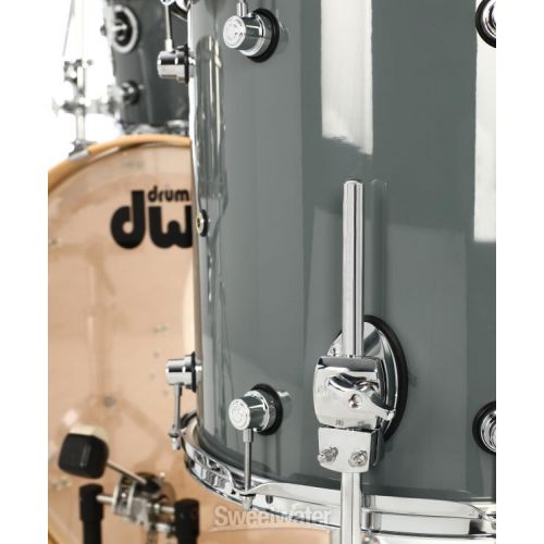  DW DDLG2214SG Design Series 4-piece Shell Pack - Steel Grey