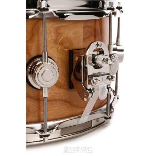  DW Collector's Jazz Cherry/Gum 6.5 x 14-inch Snare Drum - Natural Hard Satin