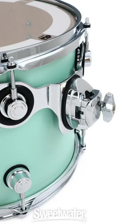  DW Performance Series Mounted Tom - 9 x 13 inch - Satin Sea Foam - Sweetwater Exclusive