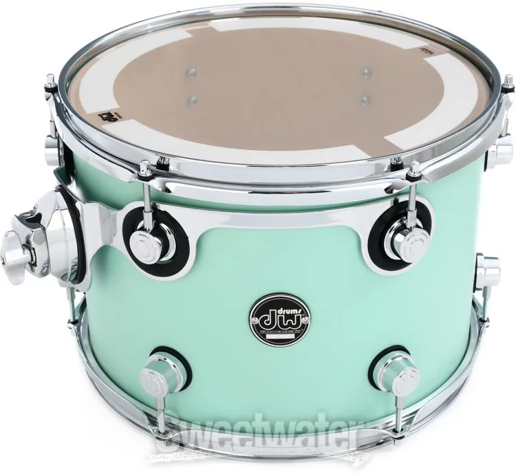  DW Performance Series Mounted Tom - 9 x 13 inch - Satin Sea Foam - Sweetwater Exclusive