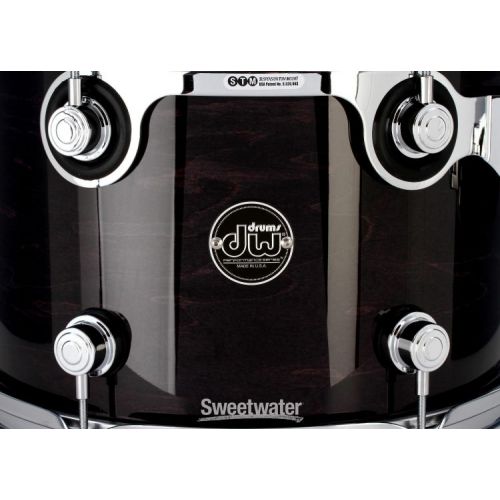  DW Performance Series Mounted Tom - 9 x 13 inch - Ebony Stain Lacquer
