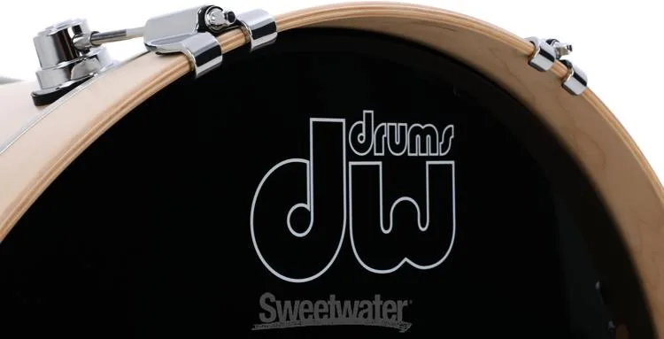  DW Performance Series Bass Drum - 16 x 20 inch - Natural Satin Oil - Sweetwater Exclusive