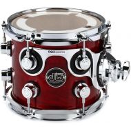DW Performance Series Mounted Tom - 7 x 8 inch - Cherry Stain Lacquer