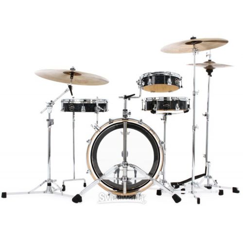  DW Performance Series Low Pro 4-piece Shell Pack - Black Diamond FinishPly