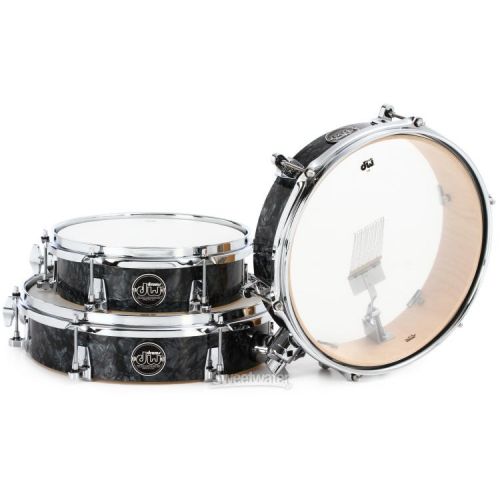  DW Performance Series Low Pro 4-piece Shell Pack - Black Diamond FinishPly