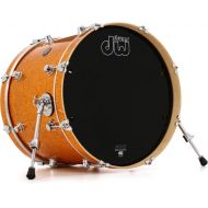 DW Performance Series Bass Drum - 16 x 20 inch - Gold Sparkle FinishPly