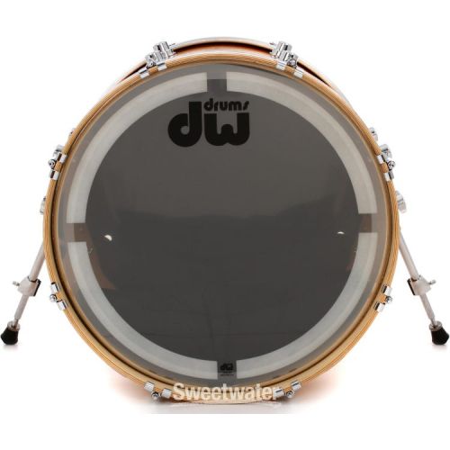  DW Performance Series Bass Drum - 16 x 20 inch - Gold Sparkle FinishPly